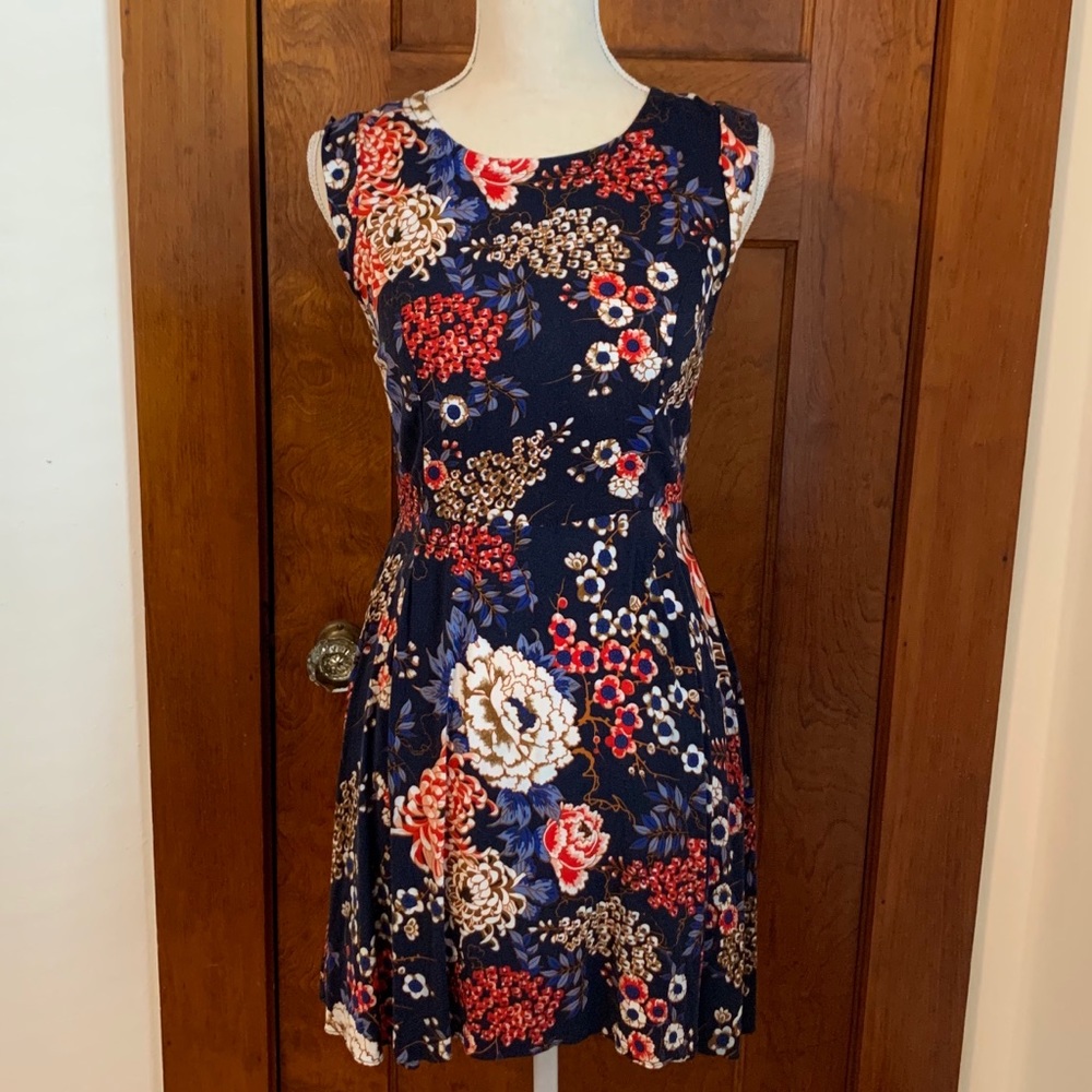 ModCloth Sunny Girl Floral Print Dress